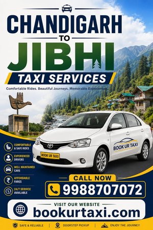 Chandigarh To Jibhi Taxi