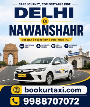 Delhi to Nawanshahr Taxi