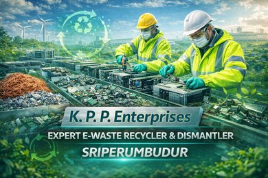 E-Waste Recycling in Sriperumbudur - K P P Enterprises Kancheepuram