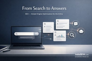 AEO vs SEO: How Answer Engine Optimization Drives High-Intent Traffic from AI | IndiaSEVA