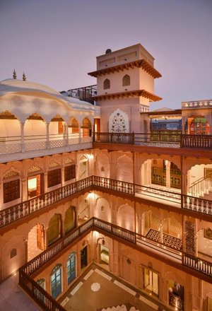 Haveli Dharampura - UNESCO awarded Boutique Heritage Hotel  Nearest airport is Delhi International Airport