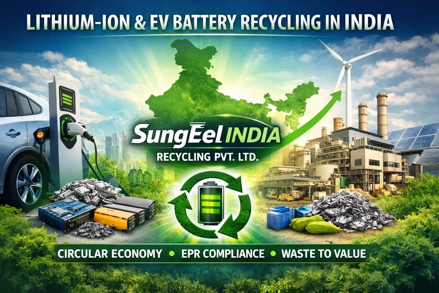 Lithium-Ion & EV Battery Recycling – SungEel India