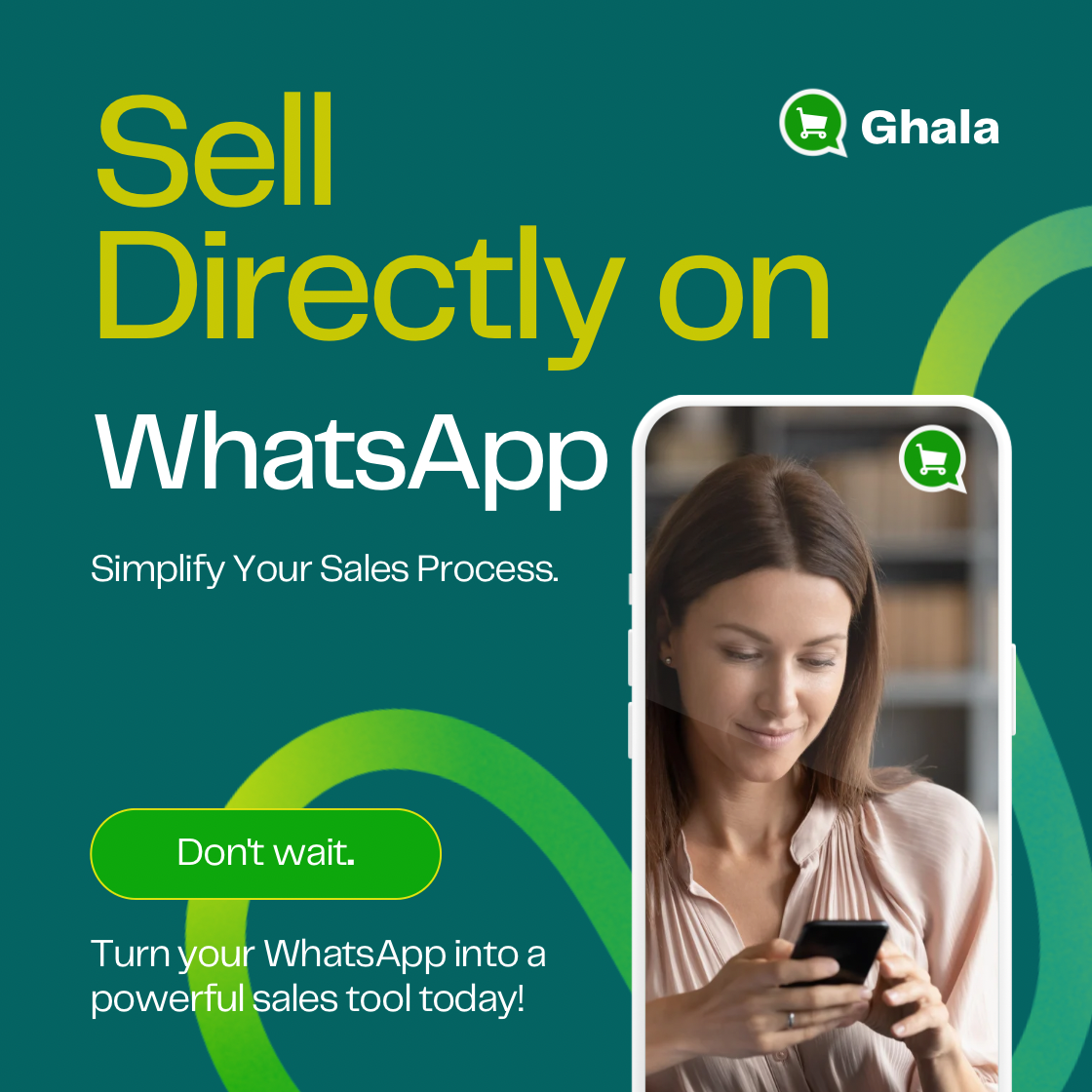 Ghala.in :- Sell on WhatsApp in Simple Steps.