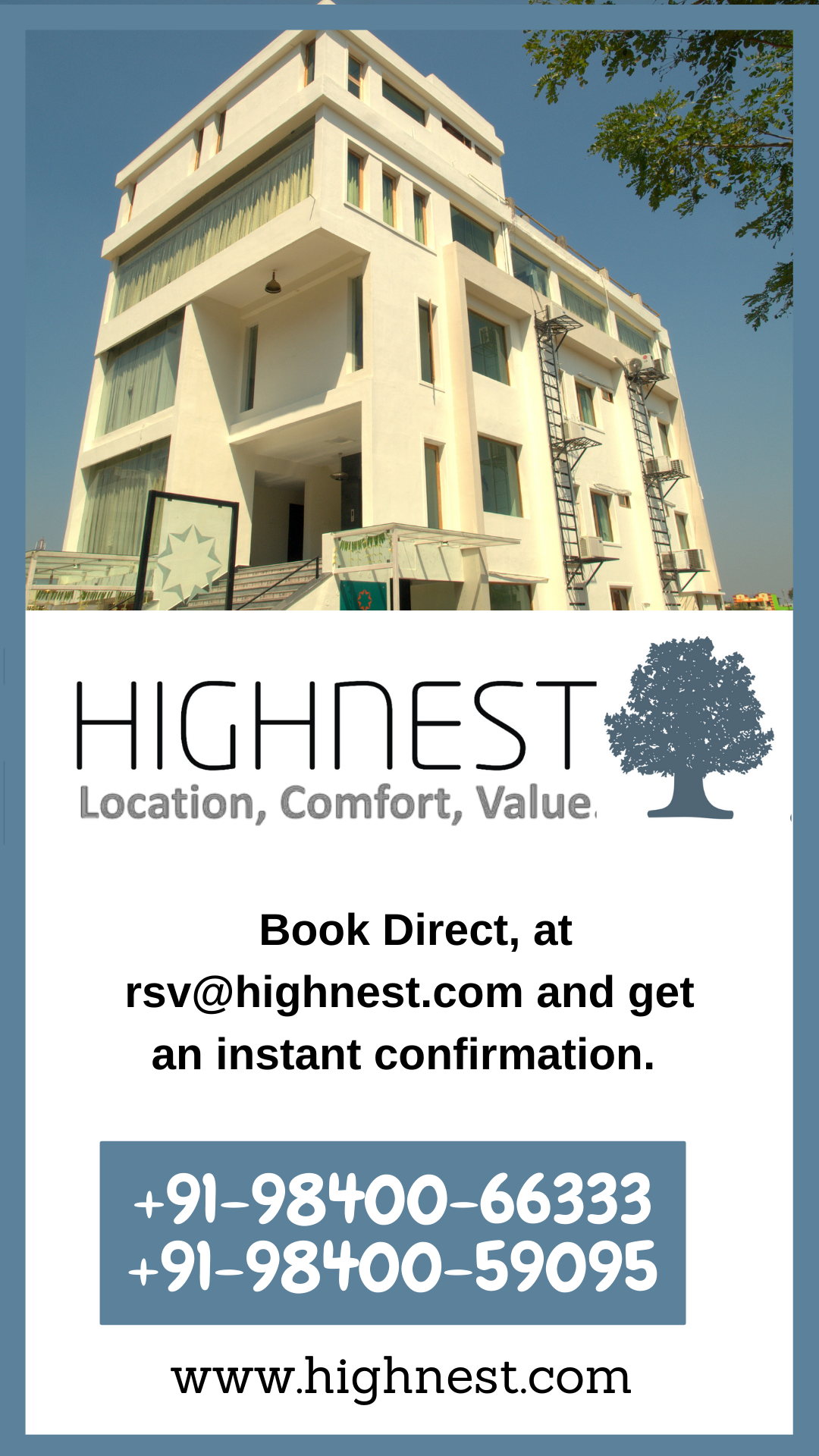 Hotel Highnest, Near Mahindra world city, SP Koil